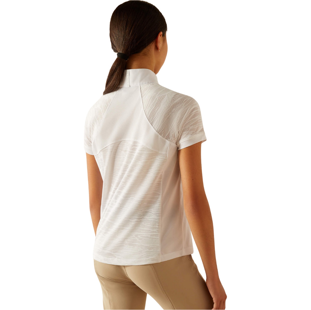 2025 Ariat Junior Aptos Vent 2.0 Show Shirt 10054982 - White